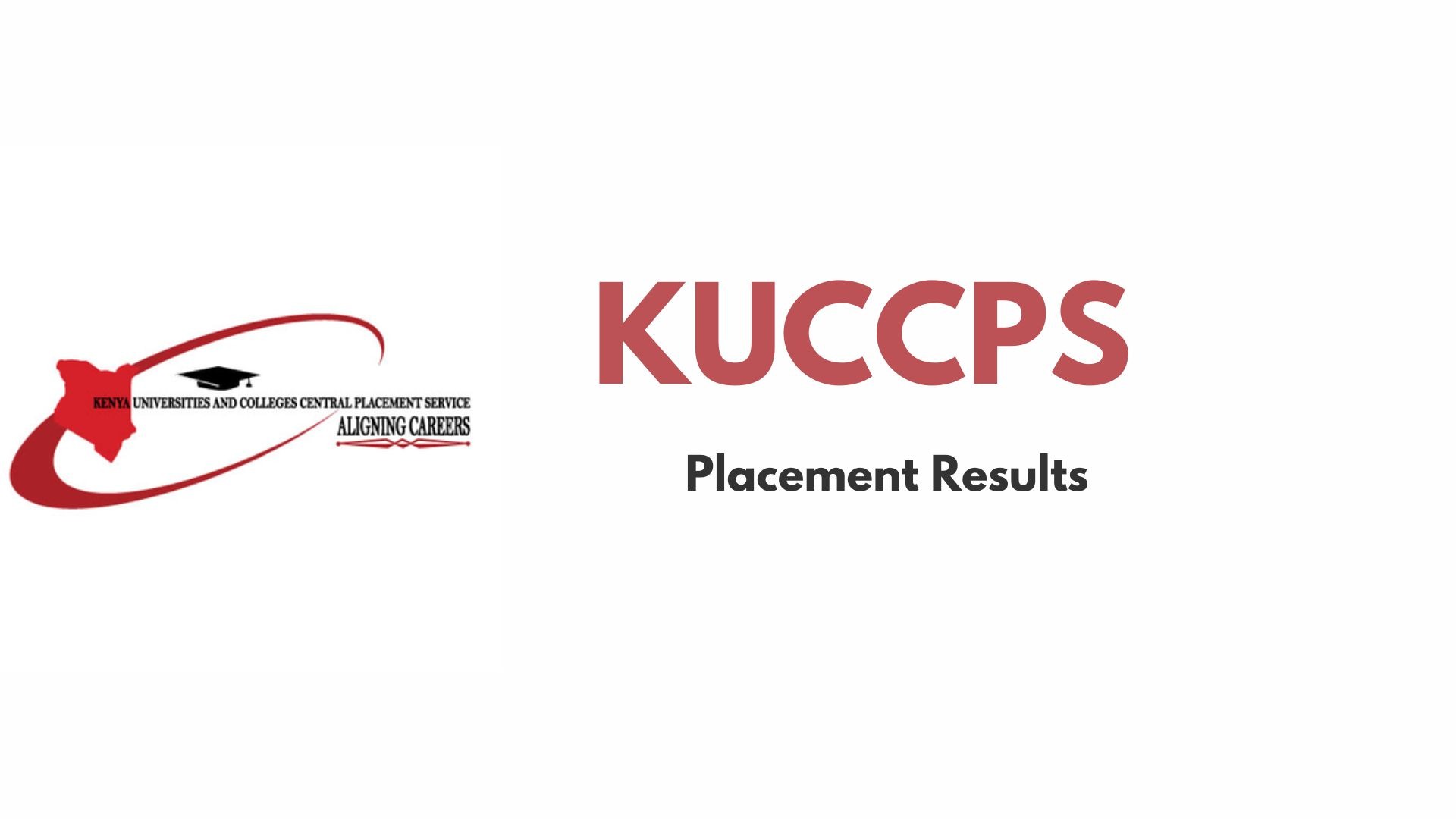 How to check KUCCPS placement results for universities, TVETs