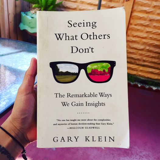 Seeing What Others Don't by Gary Klein