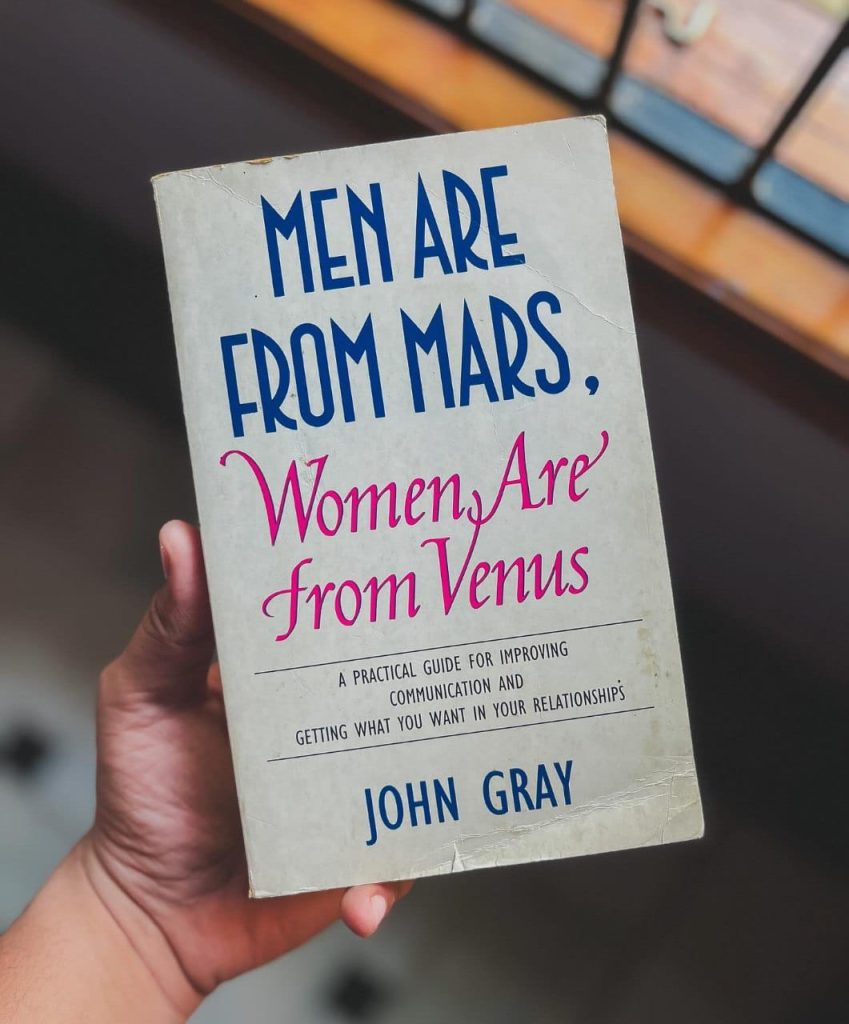 Men are from Mars Women are from Venus